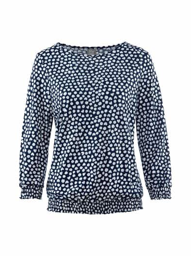 Rabe Blusenshirt liebevoll Marine