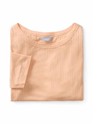Shirt Costola Pfirsich