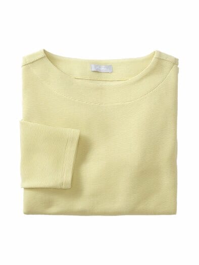 Ottoman-Shirt Aktiv-Stretch Kleegrün