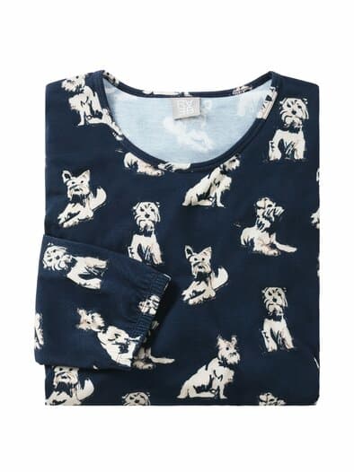 Rabe Jersey-Shirt Pfiffi Marine