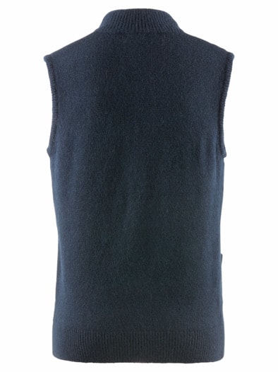 Strick-Weste Soft-Wärme Marine