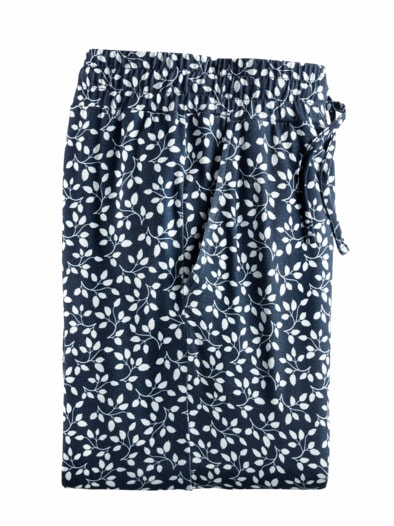 Jersey Schlupfhose Marine gemustert
