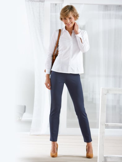 City-Komfort-Schlupfhose Marine