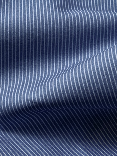 Caprihose Sommerstreifen Dunkelblau