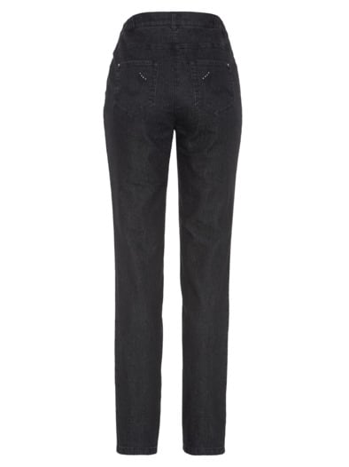 Baumwoll-Thermojeans Grey Denim
