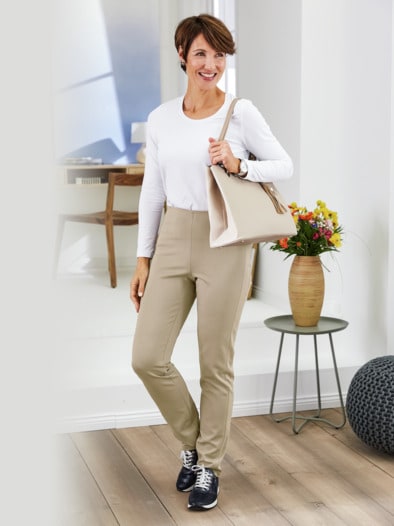 City-Komfort-Schlupfhose Sand