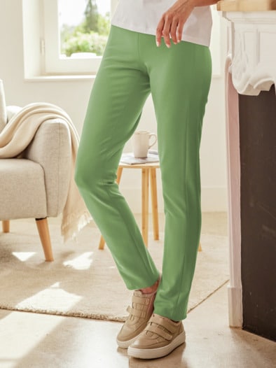 City-Komfort-Schlupfhose Salbei