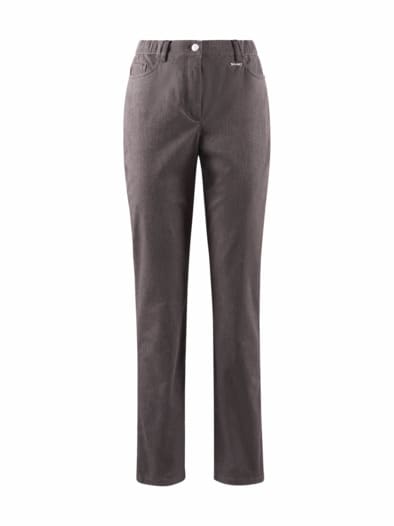5-Pocket-Jeans Pfirsichweich Schokolade
