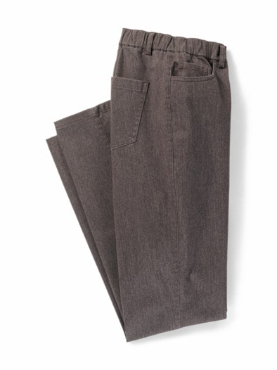 5-Pocket-Jeans Pfirsichweich Schokolade