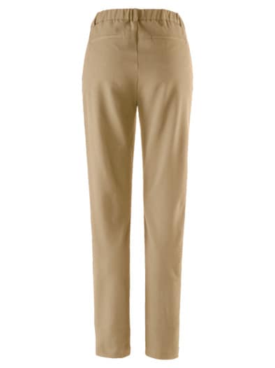 Bequembundhose Diagonal-Stretch Beige