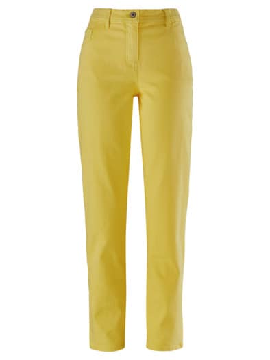 Q10-Jeans Hautschmeichler Sonnengelb