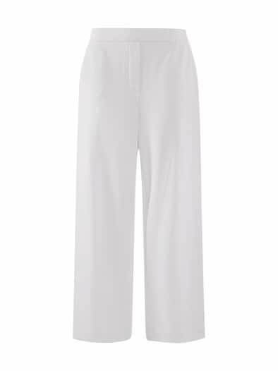 Rabe Culotte-Stretch-Hose Ecru