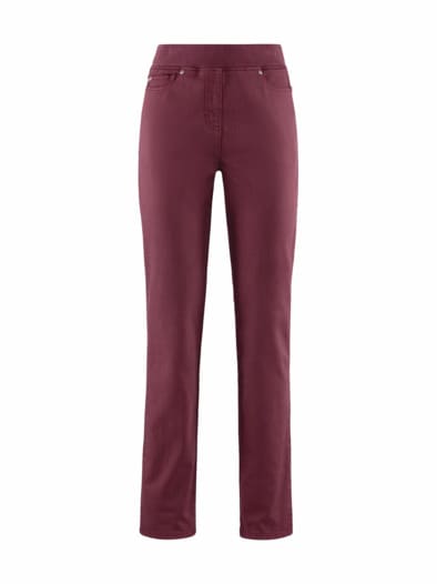 Bequembundhose Powerstretch Bordeaux