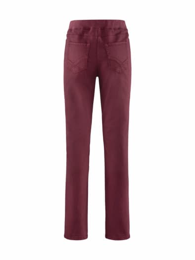 Bequembundhose Powerstretch Bordeaux