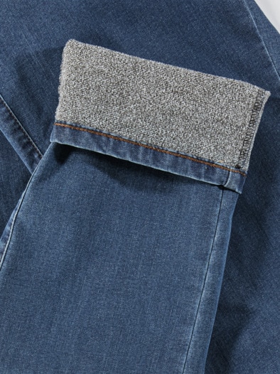 Thermo-Stretch-Jeans Blue Denim
