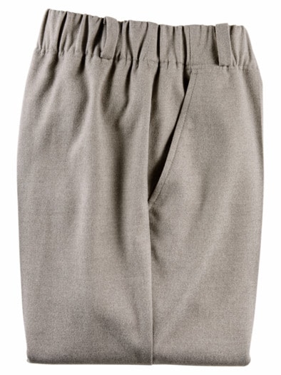 City-Schlupfhose Flanell-Optik Beige meliert