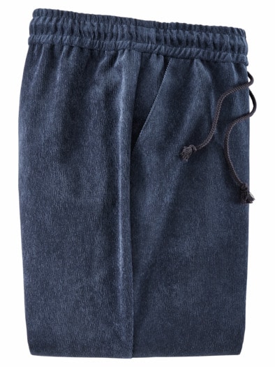 Schlupfbundhose Feincord Marine