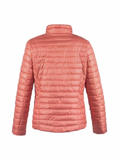 Steppjacke leicht tailliert papaya