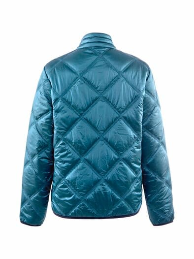 Rabe Steppjacke mit Stehkragen Petrol
