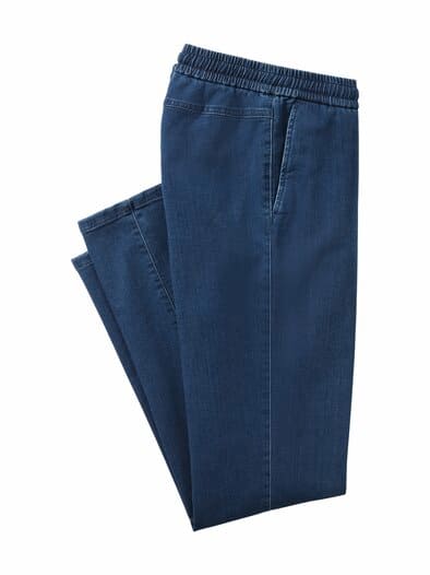 Easy-Fit Wohlfühl-Baumwolljeans Blue Denim