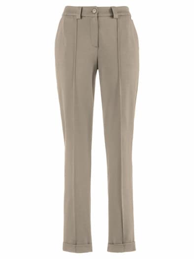 Jerseyhose Formstabil Beige