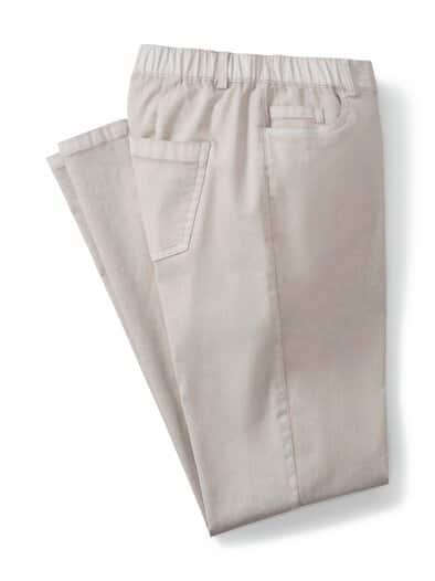 5-Pocket-Hose Antik-Look Beige