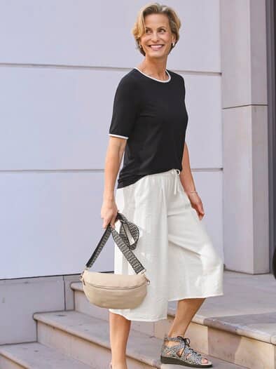 Hosenrock-Extraleicht Ecru