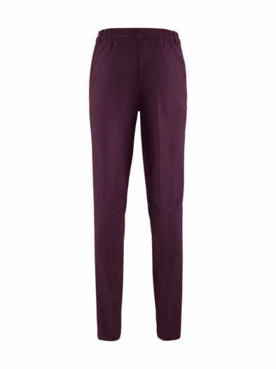 Bügelfrei-Stretch-Hose Bordeaux