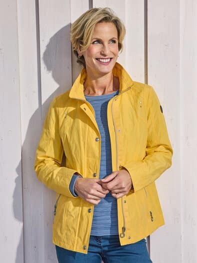 Komfort-Urlaubsjacke Sonnengelb