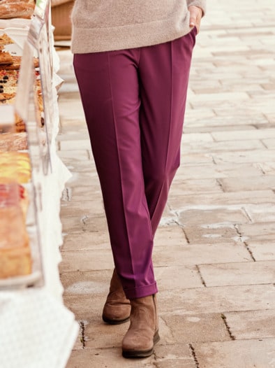 Thermohose Pflegeleicht Bordeaux