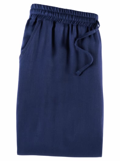 Viskose-Schlupfhose Marine