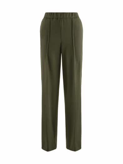 Struktur-Jersey Marlene Khaki