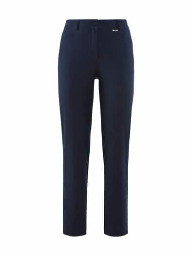 Seersucker-Hose Marine