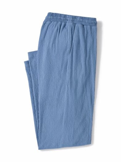 Jersey-Krepp-Hose Elegance Indigo