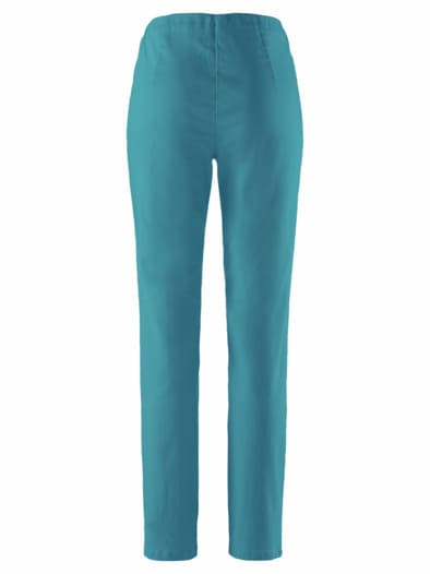 Bügelfreihose Satinstretch Petrol