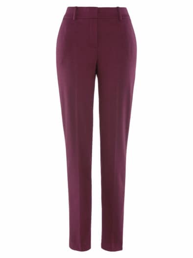 Thermohose Joggingstil Bordeaux