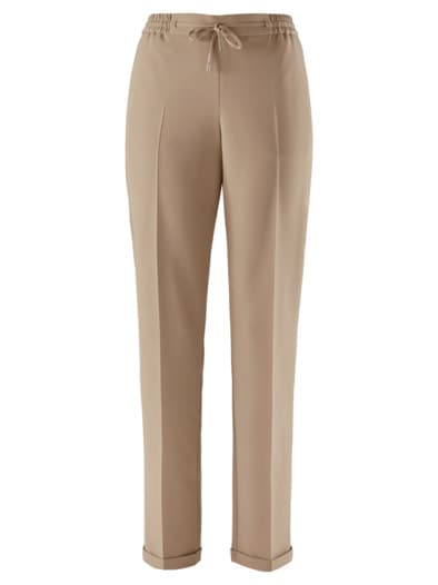 Reise-Hose Bügelfrei Beige