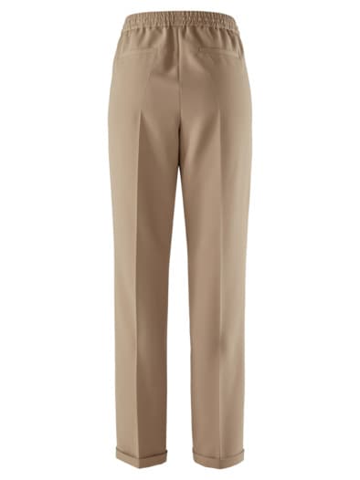 Reise-Hose Bügelfrei Beige