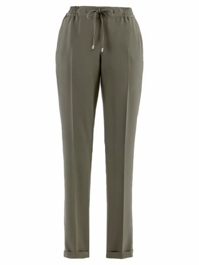 Reise-Hose Bügelfrei Khaki