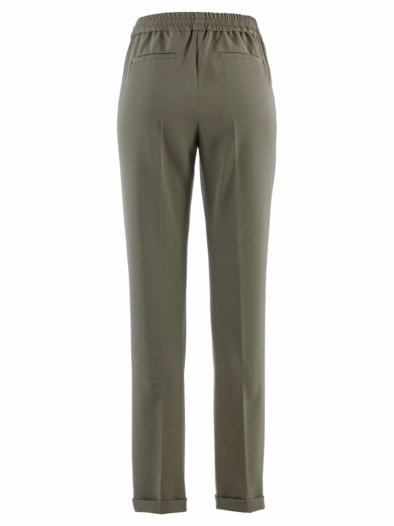 Reise-Hose Bügelfrei Khaki