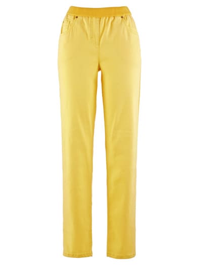 Bequembundhose Powerstretch Gelb