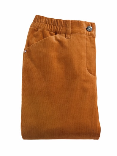 Baumwoll-Cordhose Thermo Curry
