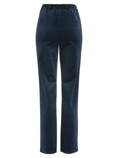 Baumwoll-Cordhose Thermo Marine