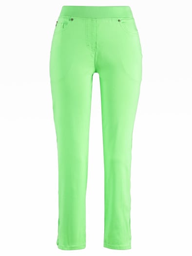 7/8 Bequembundhose Powerstretch Grün