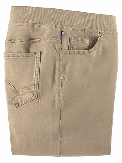 7/8 Bequembundhose Powerstretch Beige