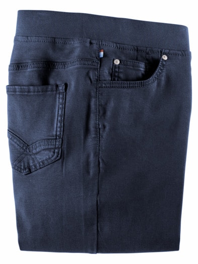 7/8 Bequembundhose Powerstretch Marine