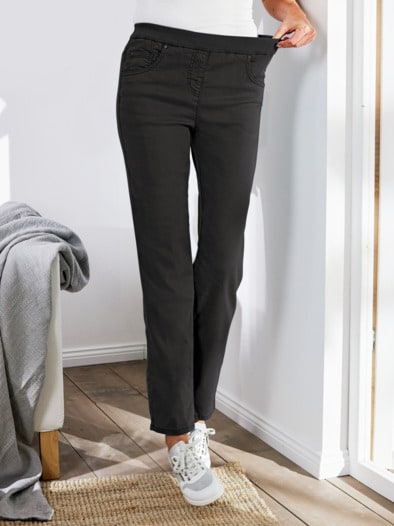 Bequembundhose Powerstretch Schwarz