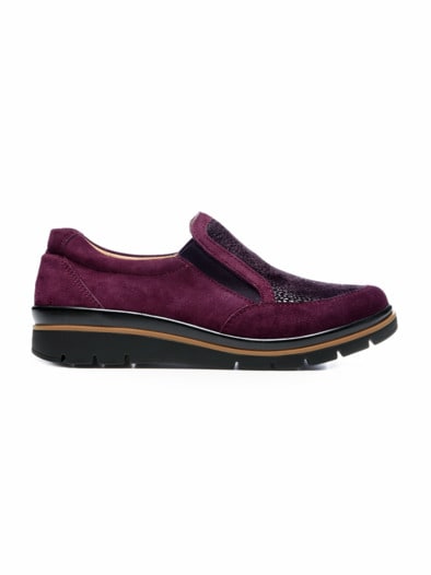 Hallux-Slipper Luftpolster Bordeaux