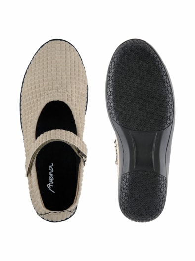 Hallux-Softslipper Mary Jane Beige