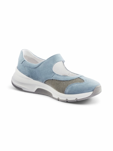 Hallux-Active-Klettballerina Blau
